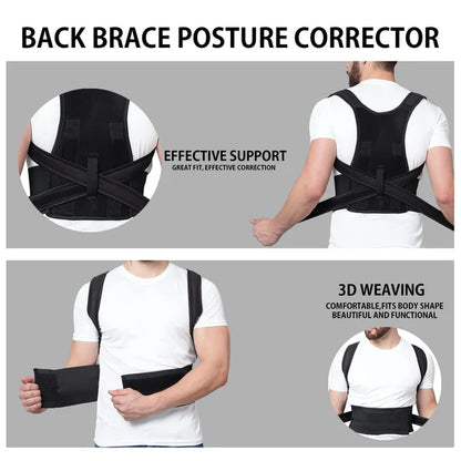Posture Corrector Belt – Pain Relief & Confidence Booster